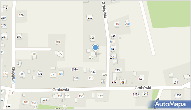 Grabówki, Grabówki, 67, mapa Grabówki