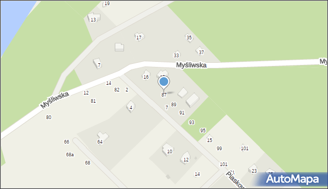 Grabówko, Grabówko, 87, mapa Grabówko