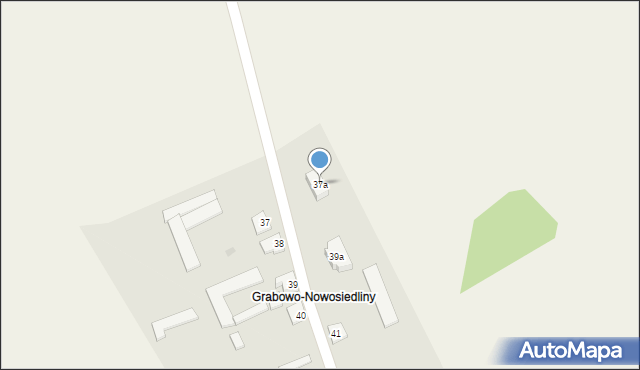Grabowo, Grabowo, 37a, mapa Grabowo