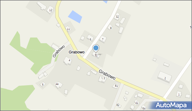 Grabowo, Grabowo, 31, mapa Grabowo