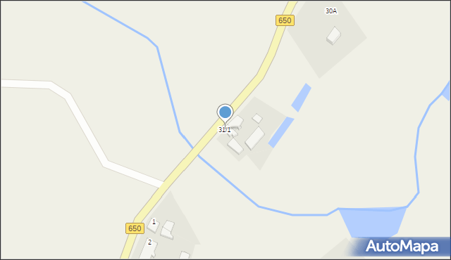 Grabowo, Grabowo, 31/1, mapa Grabowo