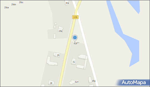 Grabowo, Grabowo, 41b, mapa Grabowo