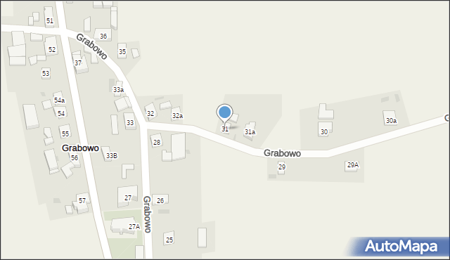 Grabowo, Grabowo, 31, mapa Grabowo