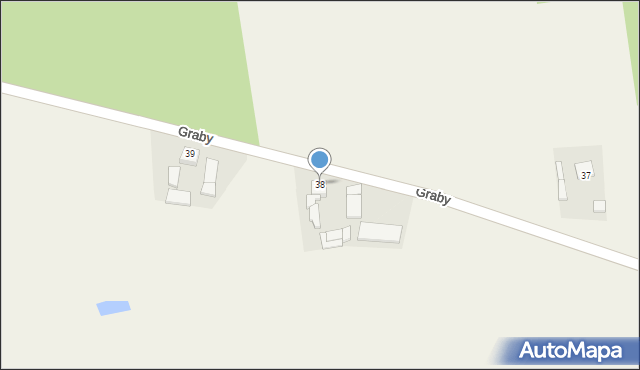 Graby, Graby, 38, mapa Graby