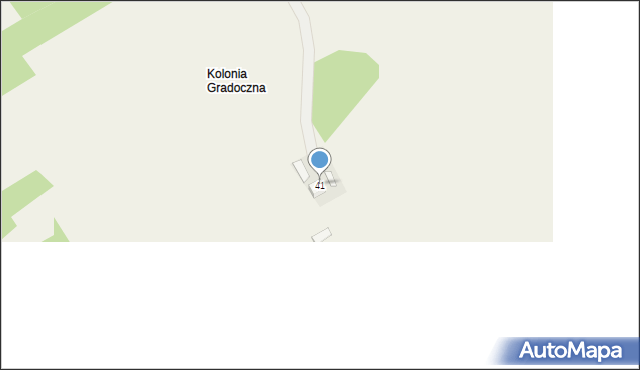 Gradoczno, Gradoczno, 41, mapa Gradoczno