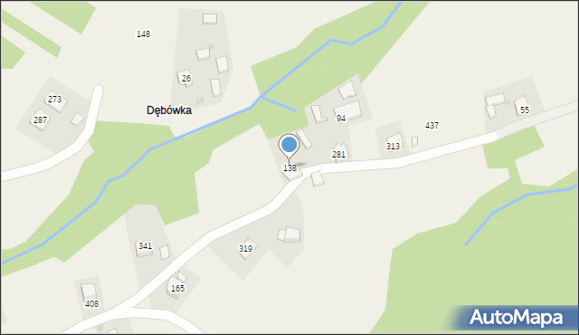 Grajów, Grajów, 138, mapa Grajów