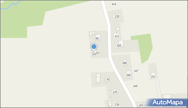 Grajów, Grajów, 211, mapa Grajów