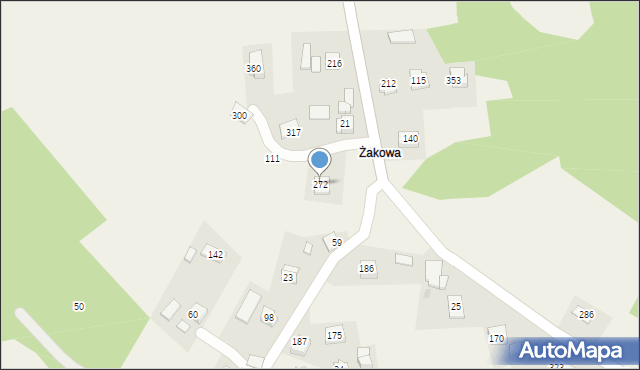 Grajów, Grajów, 272, mapa Grajów