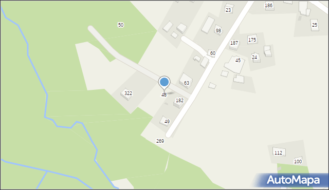 Grajów, Grajów, 48, mapa Grajów