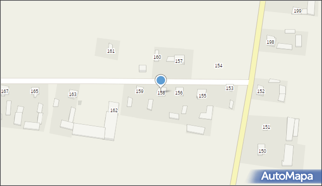 Granice, Granice, 158, mapa Granice