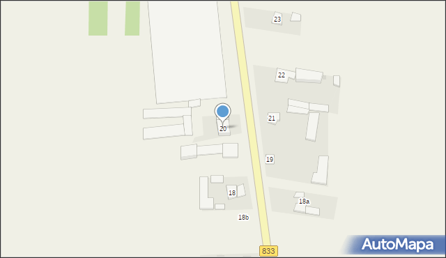 Granice, Granice, 20, mapa Granice