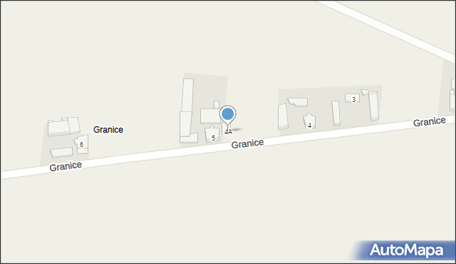 Granice, Granice, 4A, mapa Granice