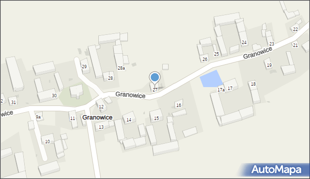 Granowice, Granowice, 27, mapa Granowice