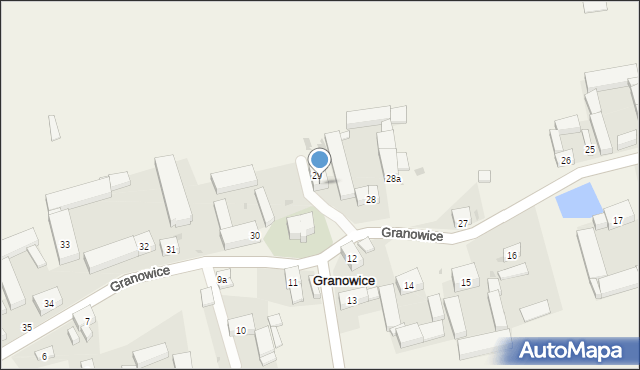 Granowice, Granowice, 29a, mapa Granowice