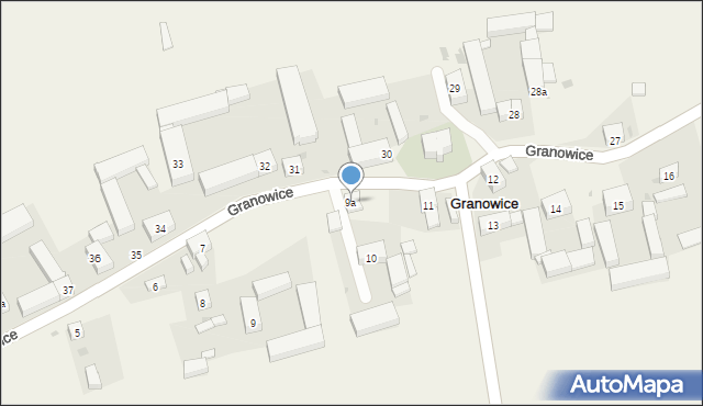 Granowice, Granowice, 9a, mapa Granowice