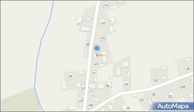 Gręboszów, Gręboszów, 78, mapa Gręboszów