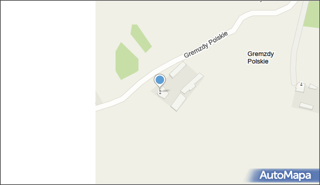 Gremzdy Polskie, Gremzdy Polskie, 2, mapa Gremzdy Polskie