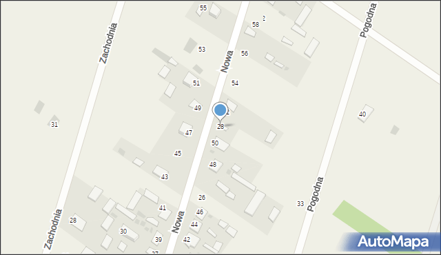 Gręzówka, Gręzówka, 28, mapa Gręzówka