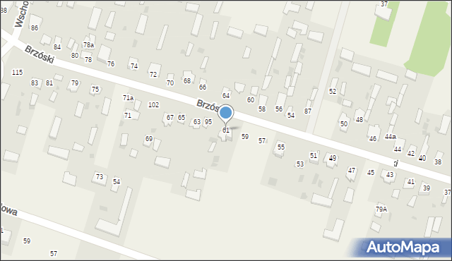 Gręzówka, Gręzówka, 93, mapa Gręzówka