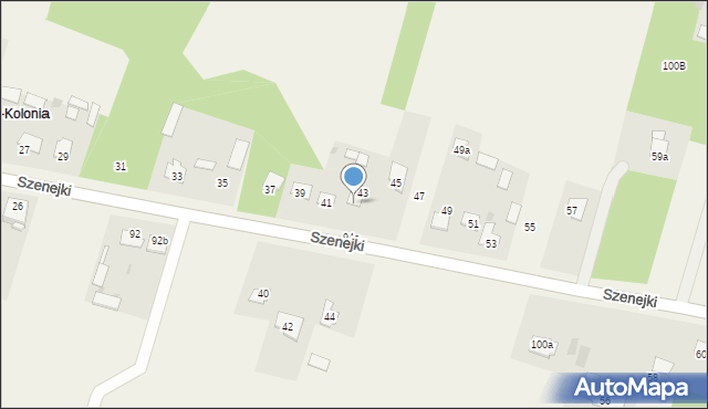 Gręzówka-Kolonia, Gręzówka-Kolonia, 96, mapa Gręzówka-Kolonia