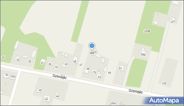 Gręzówka-Kolonia, Gręzówka-Kolonia, 97B, mapa Gręzówka-Kolonia
