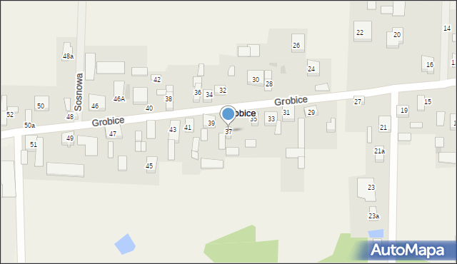 Grobice, Grobice, 37, mapa Grobice