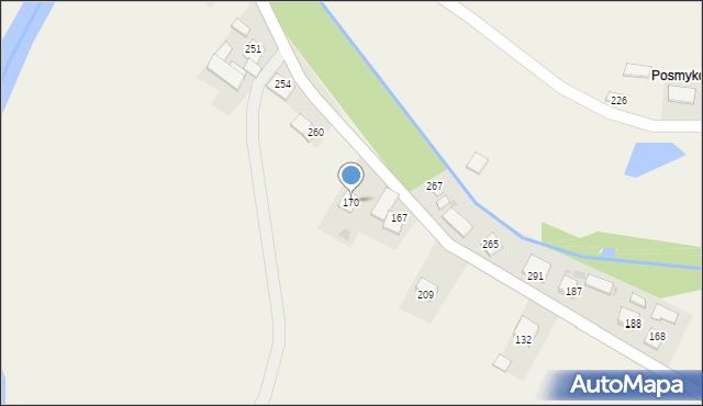 Grobla, Grobla, 170, mapa Grobla