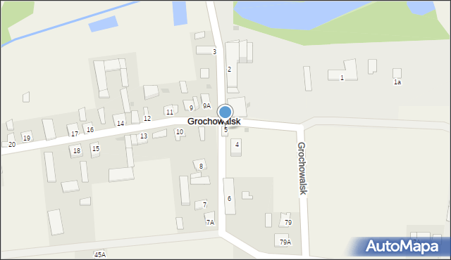 Grochowalsk, Grochowalsk, 5, mapa Grochowalsk