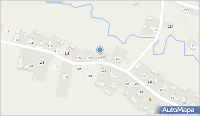 Grochowce, Grochowce, 122, mapa Grochowce