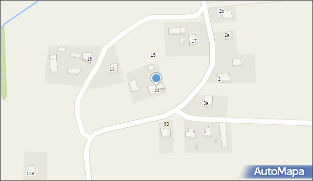 Grochowce, Grochowce, 14, mapa Grochowce