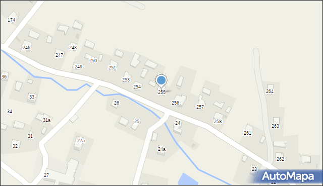 Grochowce, Grochowce, 255, mapa Grochowce