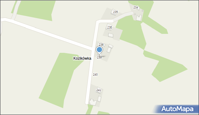 Grochowe, Grochowe, 239, mapa Grochowe