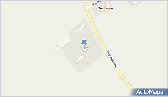 Grochowiec, Grochowiec, 3, mapa Grochowiec