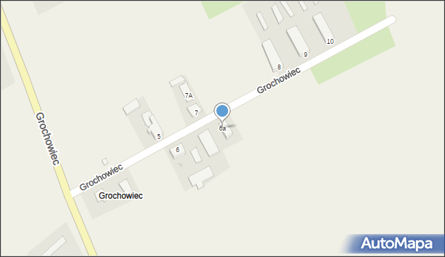 Grochowiec, Grochowiec, 6a, mapa Grochowiec