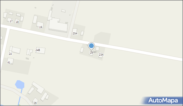 Grochowiska Księże, Grochowiska Księże, 23, mapa Grochowiska Księże