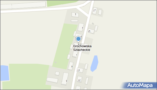 Grochowiska Szlacheckie, Grochowiska Szlacheckie, 6, mapa Grochowiska Szlacheckie