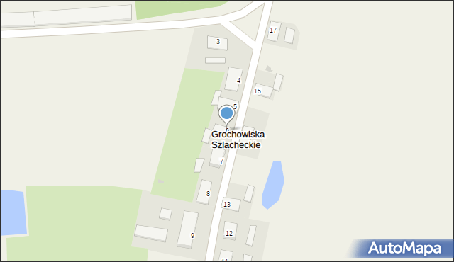 Grochowiska Szlacheckie, Grochowiska Szlacheckie, 6, mapa Grochowiska Szlacheckie