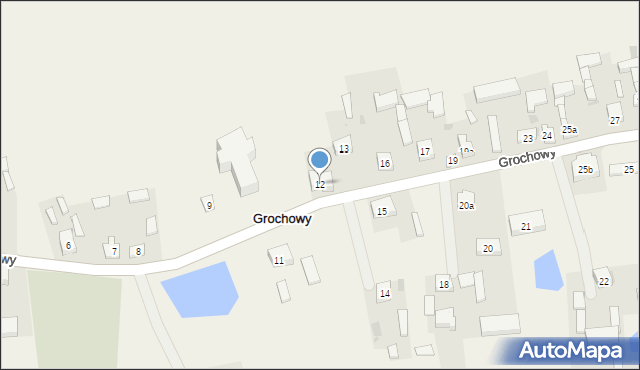 Grochowy, Grochowy, 12, mapa Grochowy