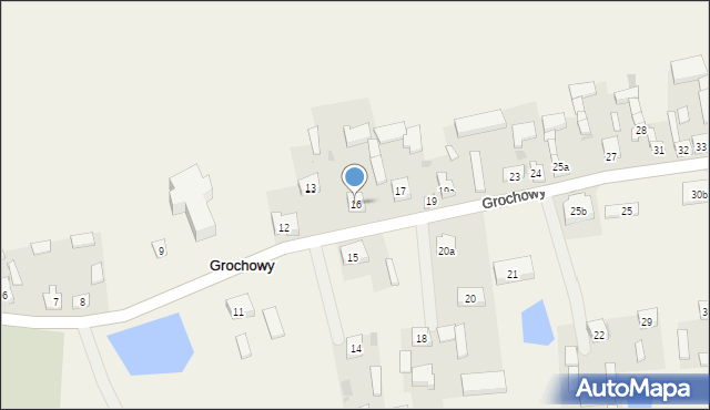 Grochowy, Grochowy, 16, mapa Grochowy