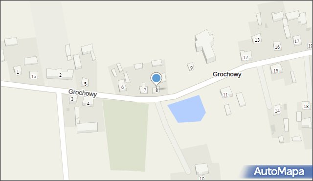 Grochowy, Grochowy, 8, mapa Grochowy