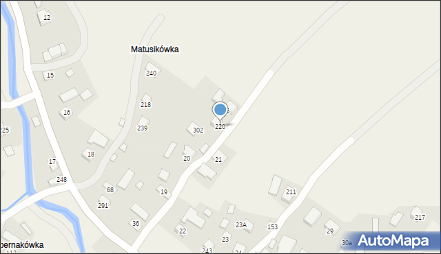 Gródek, Gródek, 220, mapa Gródek