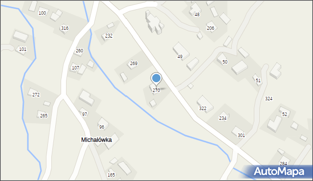 Gródek, Gródek, 270, mapa Gródek