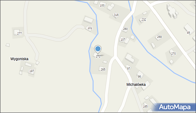 Gródek, Gródek, 272, mapa Gródek