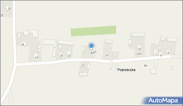 Gródek-Kolonia, Gródek-Kolonia, 11A, mapa Gródek-Kolonia