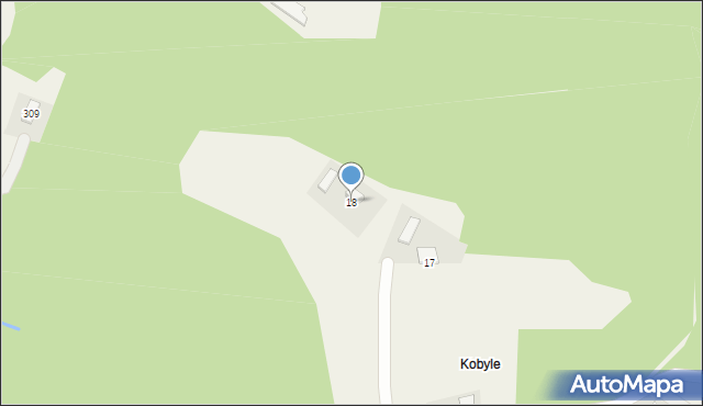 Gródek nad Dunajcem, Gródek nad Dunajcem, 18, mapa Gródek nad Dunajcem