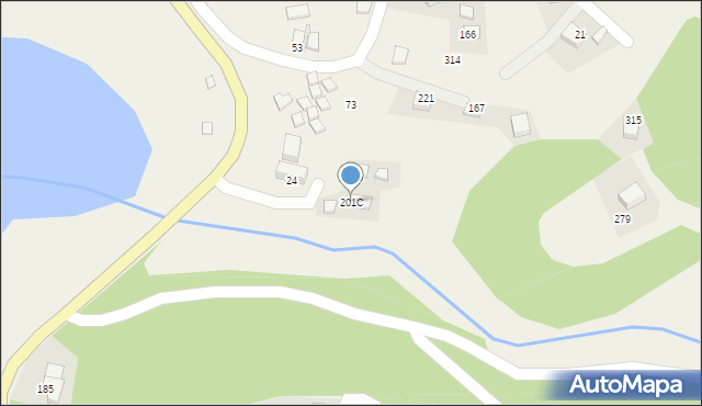 Gródek nad Dunajcem, Gródek nad Dunajcem, 201C, mapa Gródek nad Dunajcem