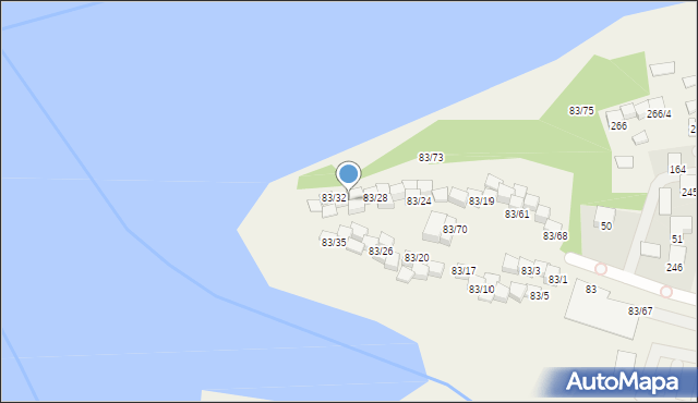 Gródek nad Dunajcem, Gródek nad Dunajcem, 83/31, mapa Gródek nad Dunajcem