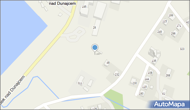 Gródek nad Dunajcem, Gródek nad Dunajcem, 83, mapa Gródek nad Dunajcem