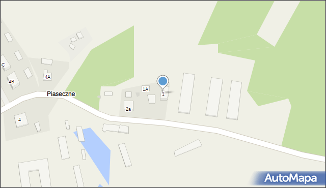 Gródek Szlachecki, Gródek Szlachecki, 1, mapa Gródek Szlachecki