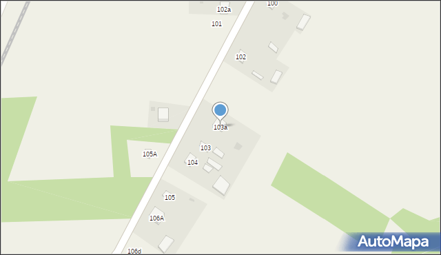 Gródek Szlachecki, Gródek Szlachecki, 103a, mapa Gródek Szlachecki